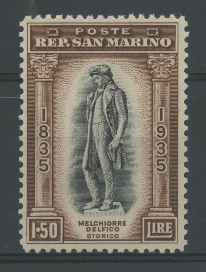 Scansione lotto: SAN MARINO 1935 DELFICO L.1,50 **