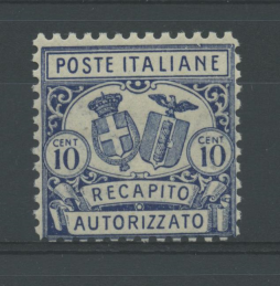 REGNO 1928 RECAPITO N.1 ** CENTRATO