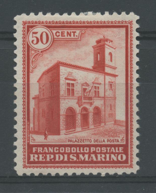 Scansione lotto: SAN MARINO 1932 PALAZZETTO C.50 *