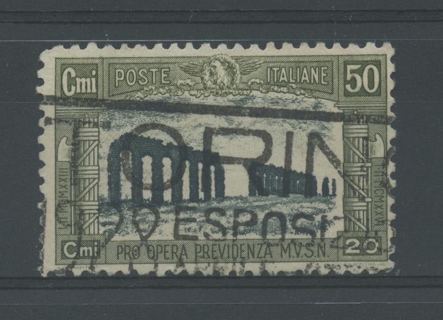 Scansione lotto: REGNO 1928 MILIZIA II 50C.+20C.(originale) US.