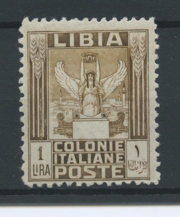 Scansione lotto: COLONIE LIBIA 1926/30 PITTORICA L.1 4 **