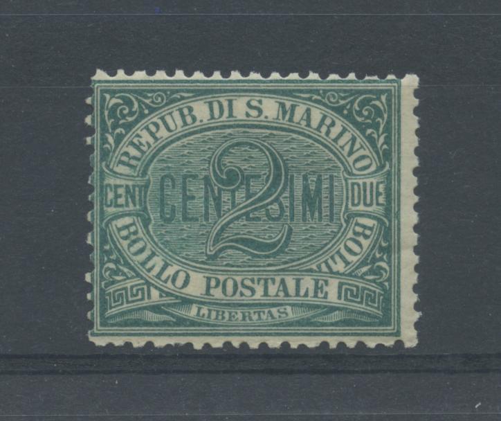 Scansione lotto: SAN MARINO 1877 2C. **