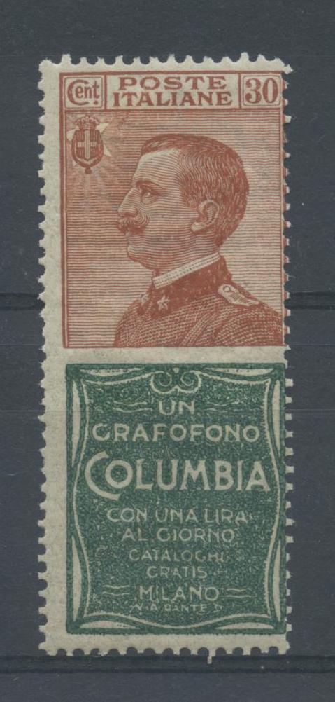 Scansione lotto: REGNO 1924 30C. COLUMBIA **