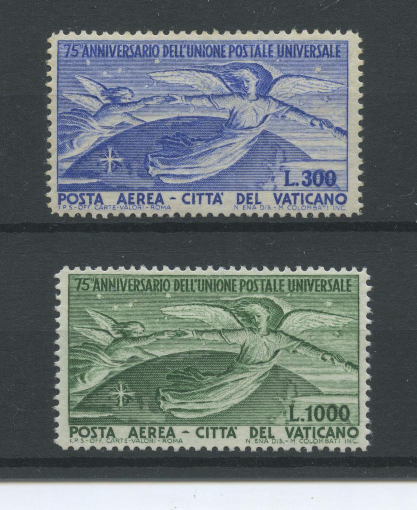 Scansione lotto: VATICANO 1949 UPU 2V. 2 ** LUSSO