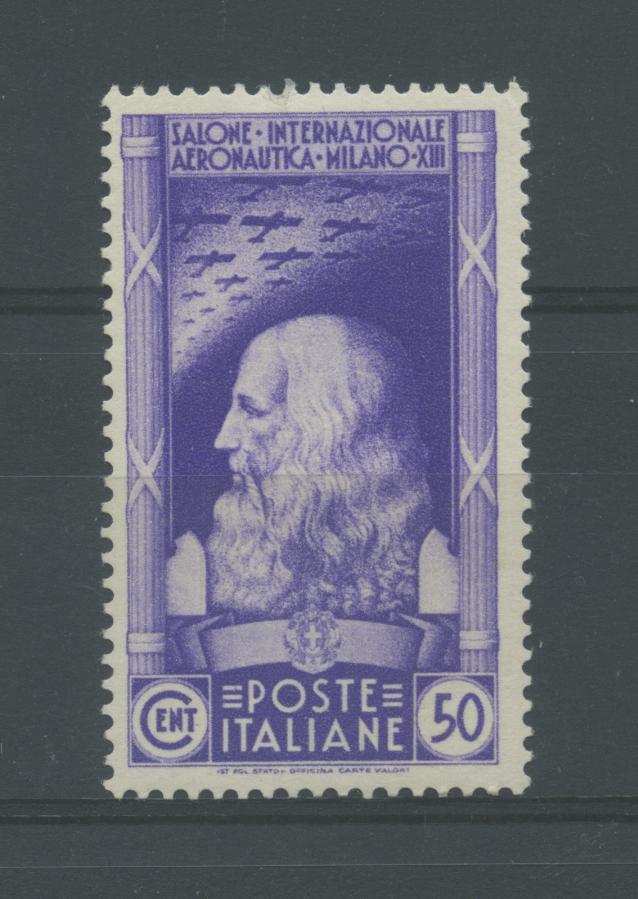 Scansione lotto: REGNO 1935 SALONE C.50 *