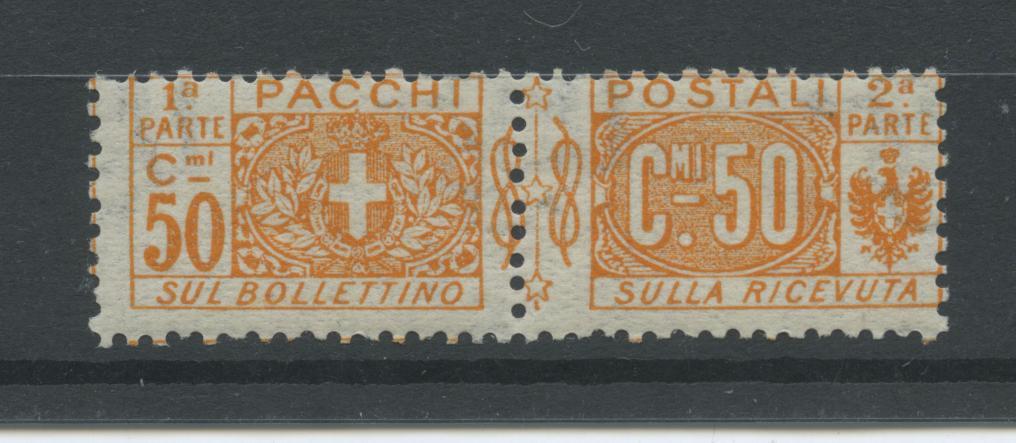 Scansione lotto: REGNO 1914/22 PACCHI NODO C.50 **