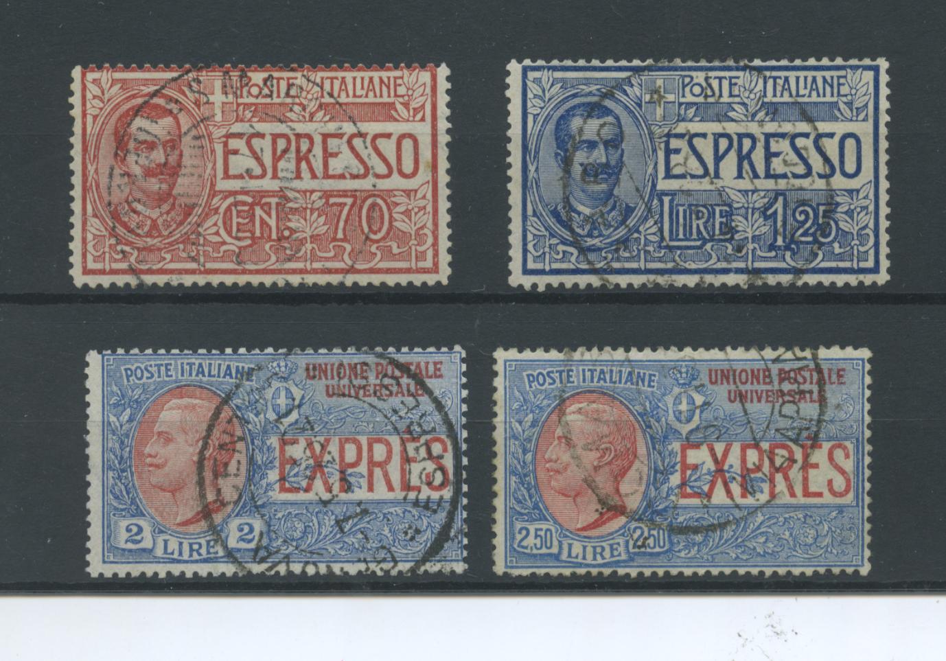 Scansione lotto: REGNO 1925/6 ESPRESSI N.11/4(originale) 3 US.