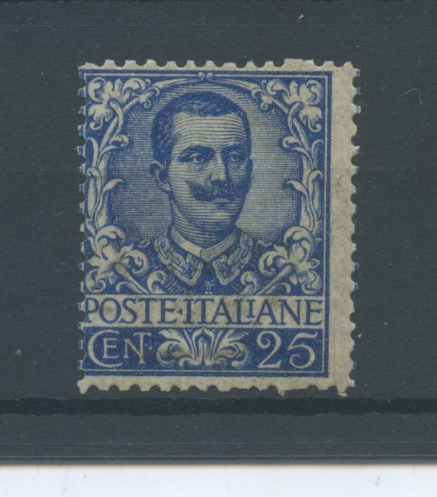 Scansione lotto: REGNO 1901 FLOREALE 25C. 2 **