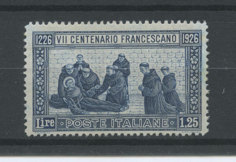 Scansione lotto: REGNO 1926 S. FRANCESCO RARO 4 ** CENTRATO CERT.