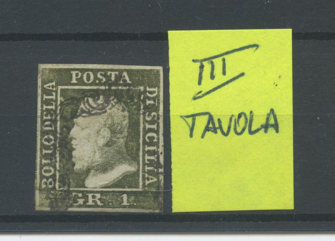 Scansione lotto: SICILIA 1859 1GR. III TAV. US.