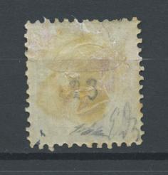 Scansione lotto: REGNO 1862 10C. BRUNO CHIARO N.1ca *  CERT.