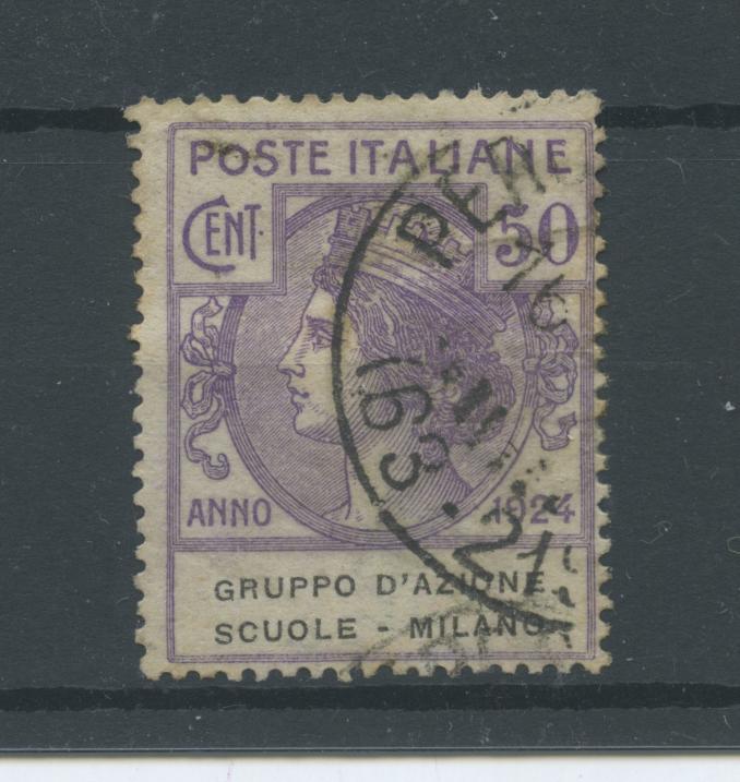 Scansione lotto: REGNO 1924 ENTI G.A.S.M. 50C.(originale) US.