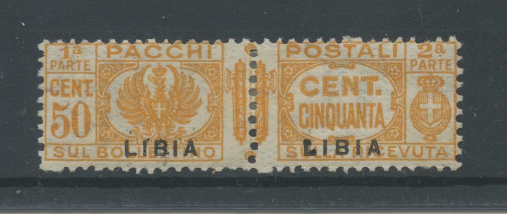 Scansione lotto: COLONIE LIBIA 1931 PACCHI 50C. 2 *