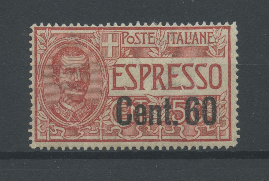 Scansione lotto: REGNO 1922 ESPRESSO N.6 **