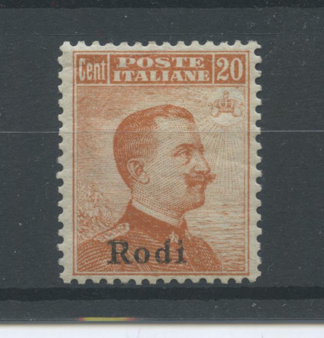 Scansione lotto: COLONIE EGEO 1917 20C. RODI *