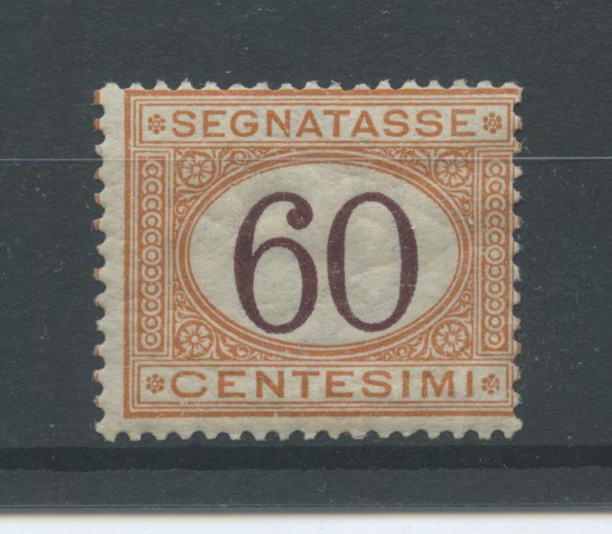 Scansione lotto: REGNO 1924 TASSE 60C. **