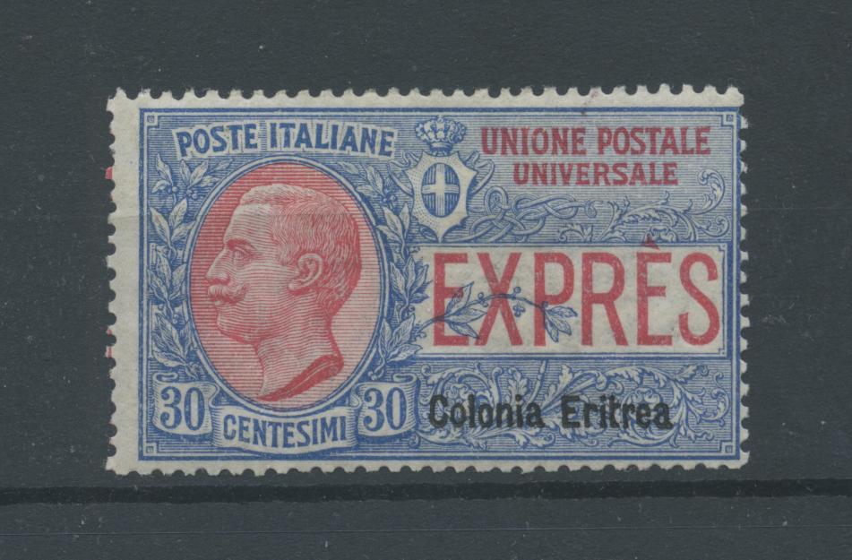 Scansione lotto: COLONIE ERITREA 1907/21 ESPRESSO N.2 *