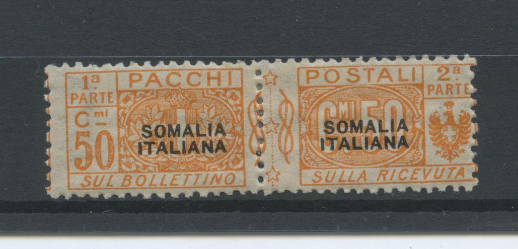 Scansione lotto: COLONIE SOMALIA 1923 PACCHI C.50 N.10 *