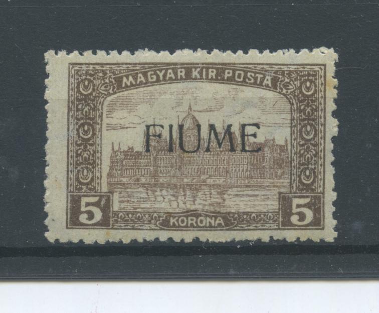 Scansione lotto: OCCUPAZIONI FIUME 1918 5K. N.20 *