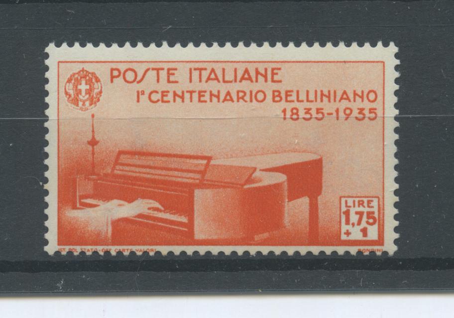 Scansione lotto: REGNO 1935 BELLINI L.1,75+1 **