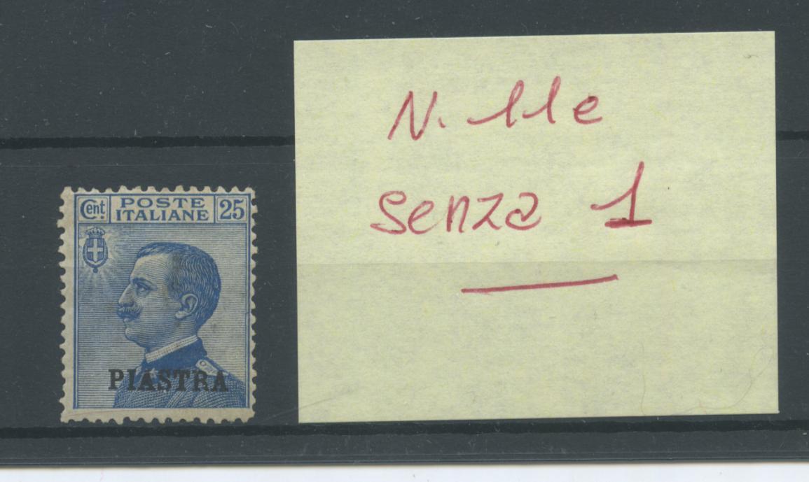 Scansione lotto: OCCUPAZIONI COSTANTINOPOLI 1908 N.11e SENZA 1 *