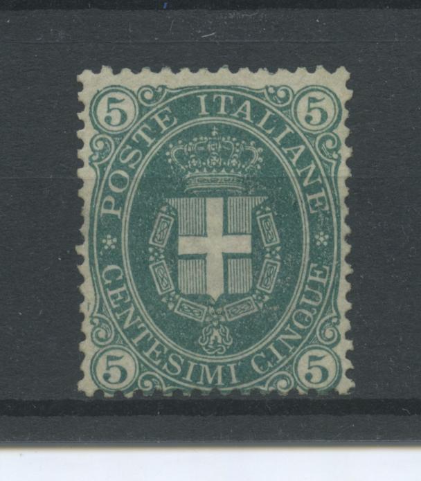 Scansione lotto: REGNO 1889 5C. VERDE ** CENTRATO CERT.