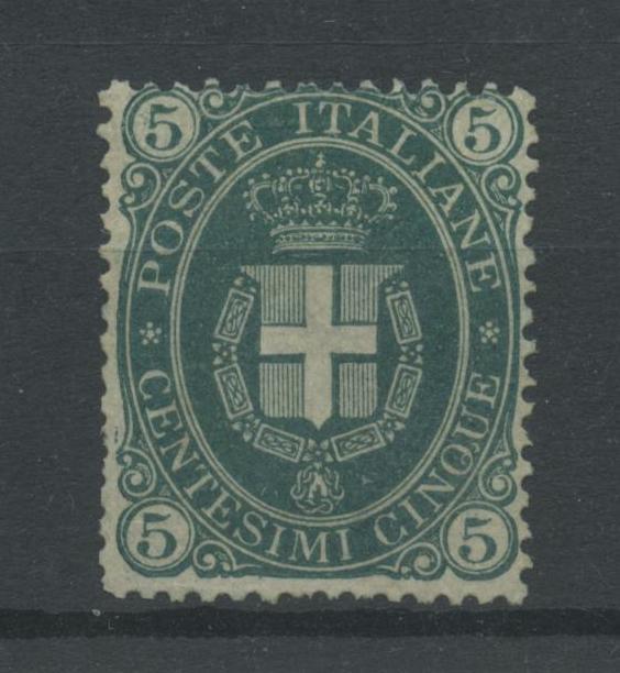 Scansione lotto: REGNO 1889 5C. VERDE 3 ** CENTRATO CERT.