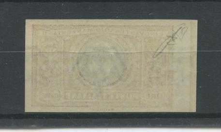 Scansione lotto: REGNO 1923 MANZONI L.5 N.D. ** LUSSO CERT.