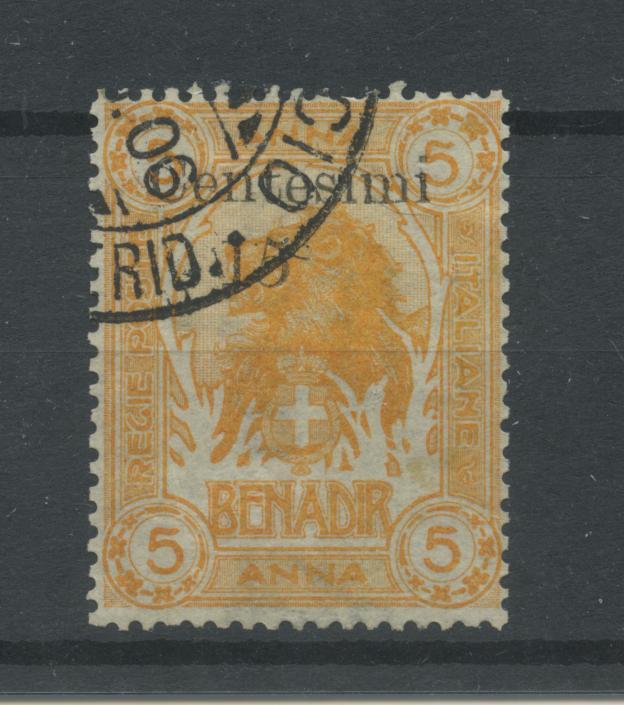 Scansione lotto: COLONIE SOMALIA 1905 ZANZIBAR N.8 US. LUSSO CERT.