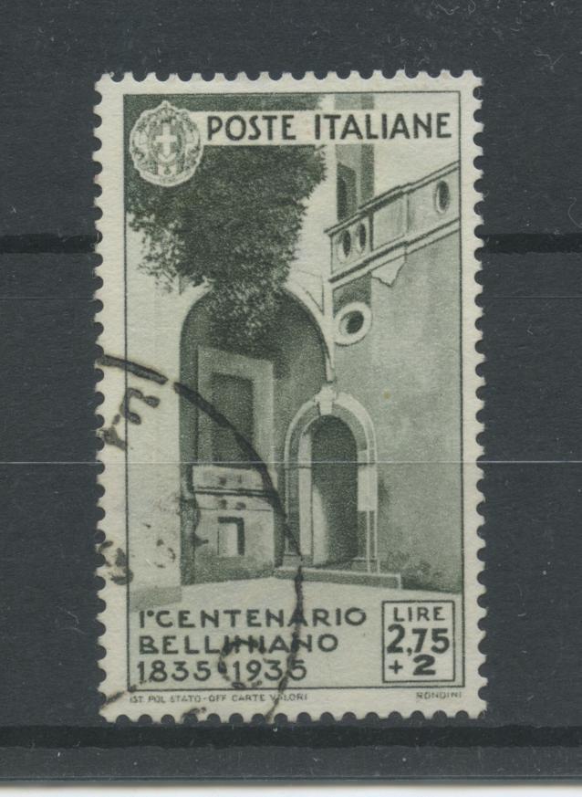 Scansione lotto: REGNO 1935 BELLINI L.2,75+2(originale) 2 US.