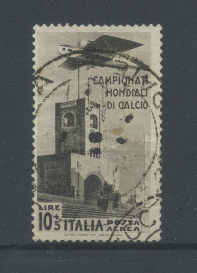 Scansione lotto: REGNO 1934 CALCIO L.10+5(originale) US.