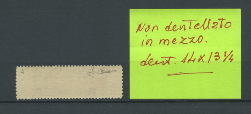 Scansione lotto: REPUBBLICA 1946/51 PACCHI L.50 N.76 IIp ** LUSSO CERT.