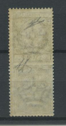 Scansione lotto: REGNO 1924 L.1 COLUMBIA **  CERT.