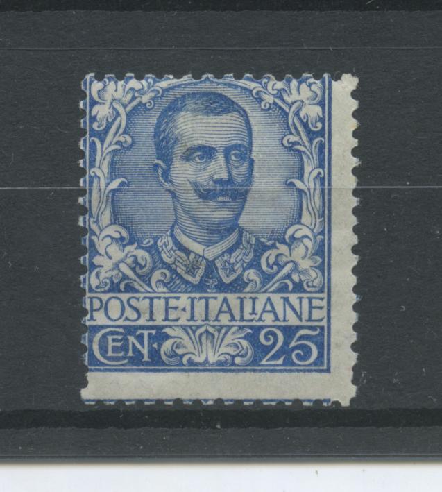 Scansione lotto: REGNO 1901 FLOREALE 25C. 3 **