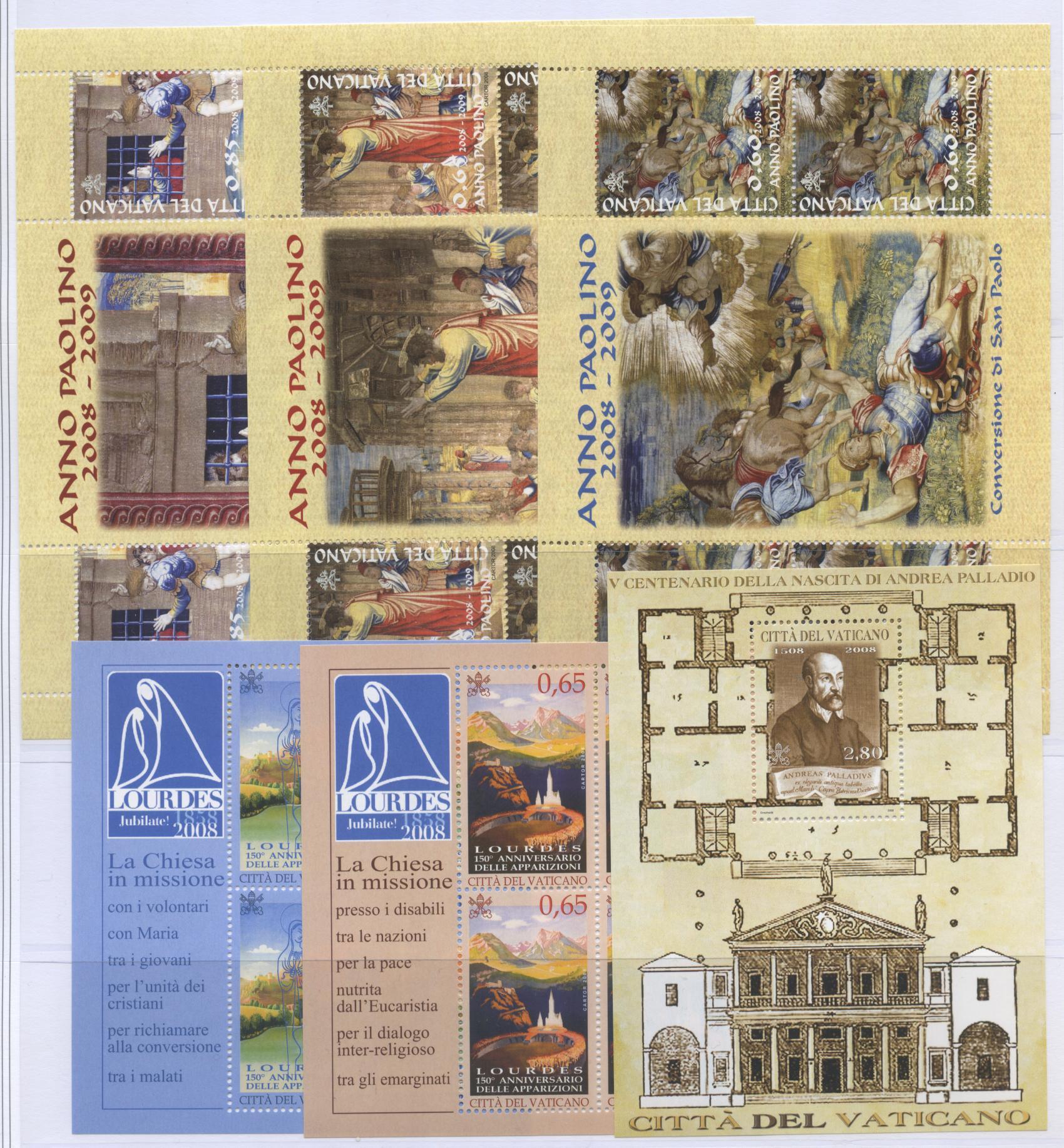 Scansione lotto: VATICANO 2008 ANNATA CPL.25.+6BF+1LB **