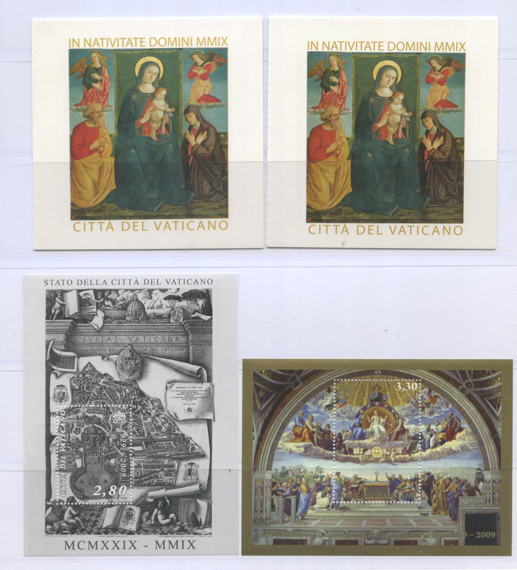 Scansione lotto: VATICANO 2009 ANNATA CPL. 30V.+2BF+2LB **