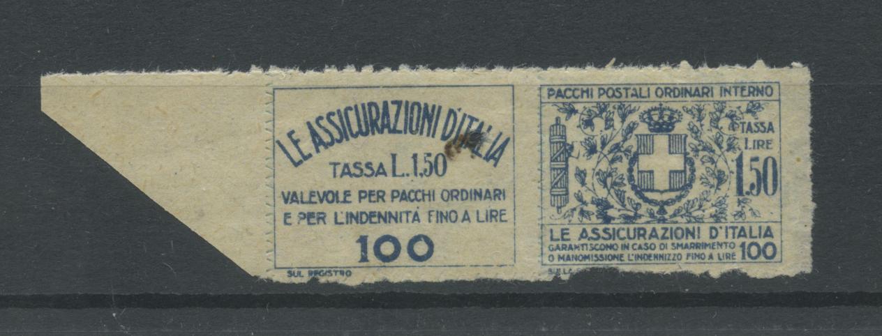 Scansione lotto: REGNO 1926 ASSICURAZIONI N.9 3 *  CERT.