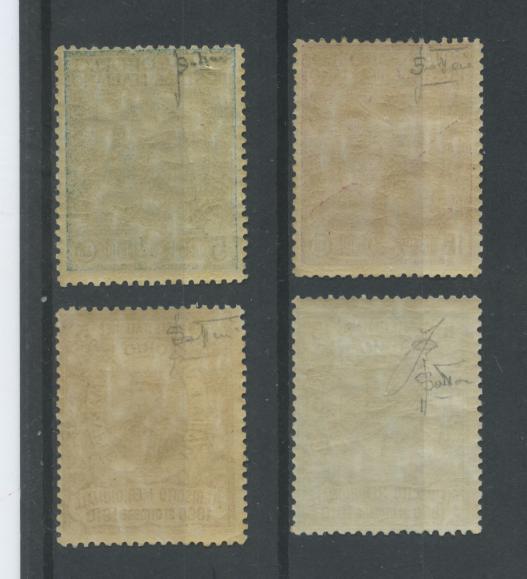 Scansione lotto: REGNO 1910 GARIBALDI 4V. 9 **  CERT.