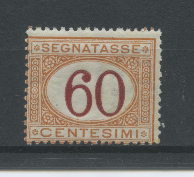 Scansione lotto: REGNO 1890/4 TASSE 60C. 2 **