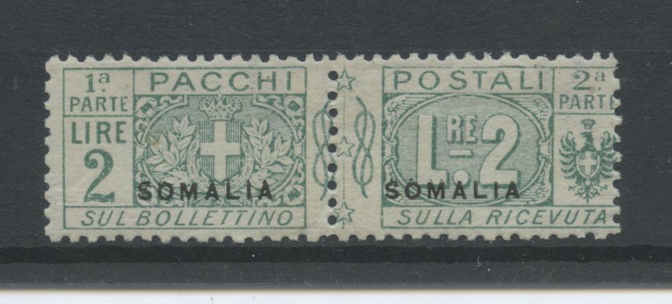 Scansione lotto: COLONIE SOMALIA 1923 PACCHI L.2 N.18 **