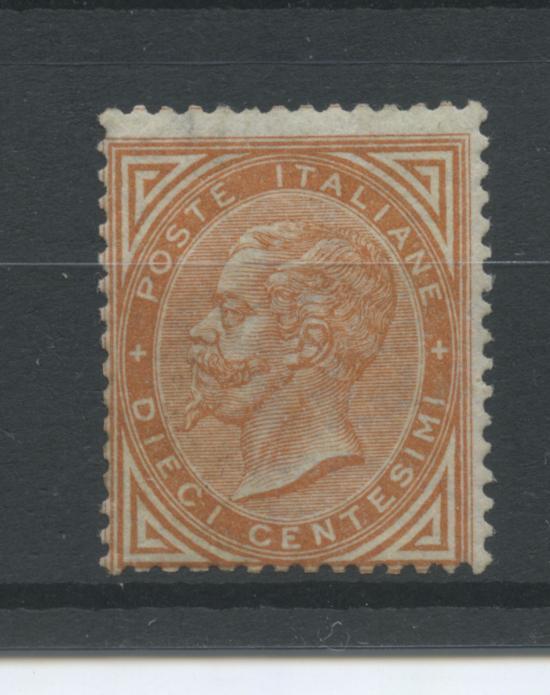 Scansione lotto: REGNO 1863 10C. LONDRA 5 **  CERT.