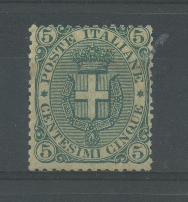 Scansione lotto: REGNO 1891/6 5C. VERDE *