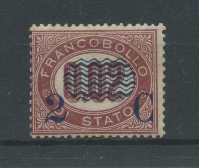 Scansione lotto: REGNO 1878 2C. SU 0,02 *