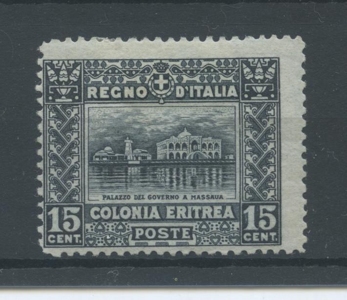 Scansione lotto: COLONIE ERITREA 1910 SOGGETTI VARI C.15 *