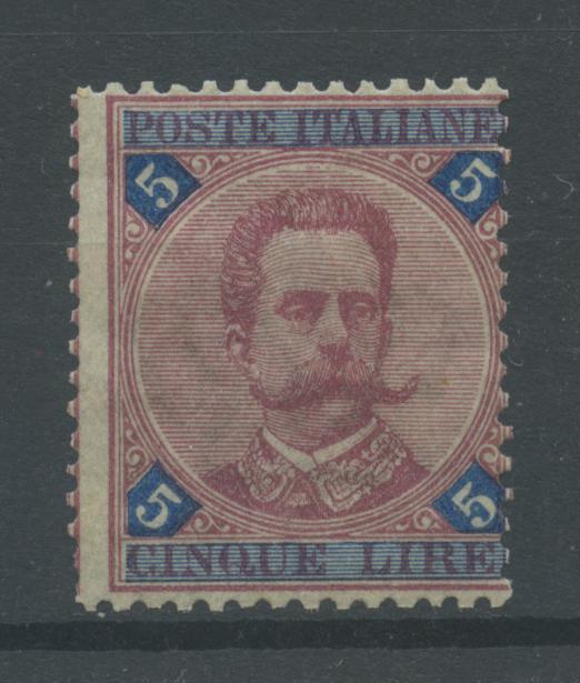 Scansione lotto: REGNO 1891/6 L.5 2 **