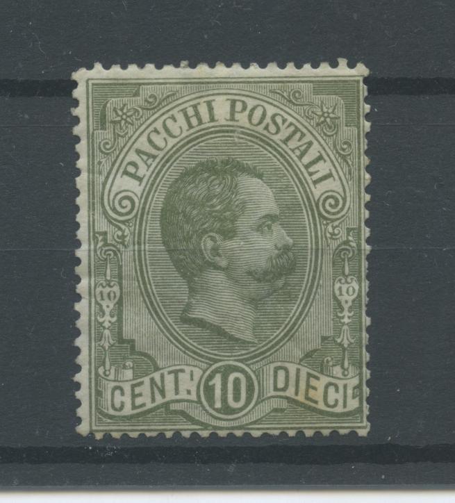 Scansione lotto: REGNO 1884/6 PACCHI 10C. *