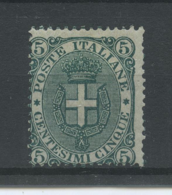 Scansione lotto: REGNO 1891/6 5C. VERDE 2 *