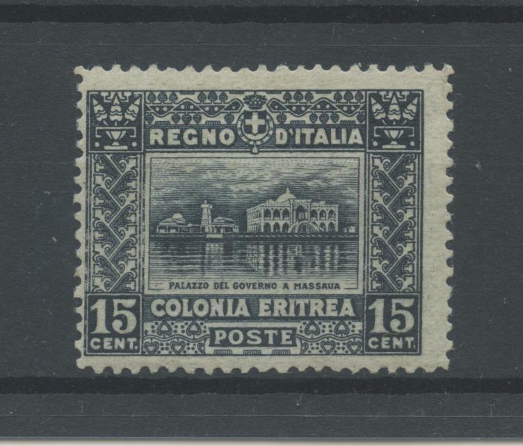 Scansione lotto: COLONIE ERITREA 1910 SOGGETTI VARI C.15 3 *