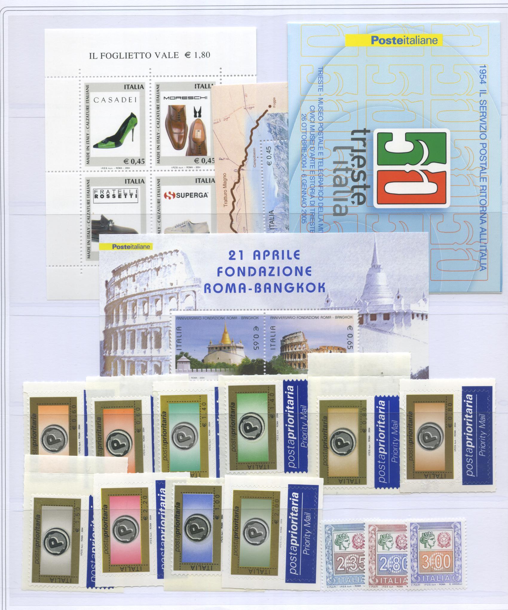 Scansione lotto: REPUBBLICA 2004 ANNATA CPL. 69V.+3BF+1LB **