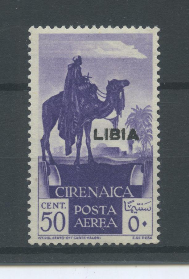 Scansione lotto: COLONIE LIBIA 1936 POSTA AEREA 50C. 2 **